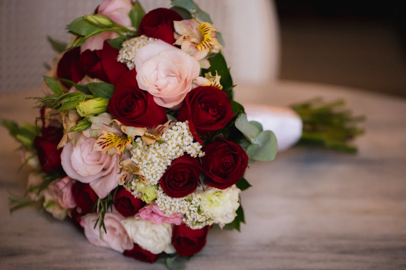 Bouquet de condoléances et sympathie