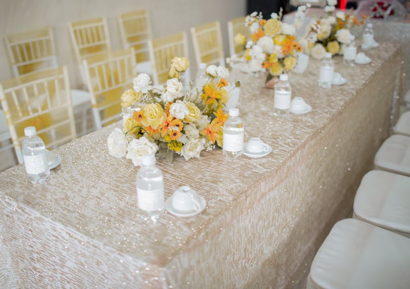 Composition florale pour mariage